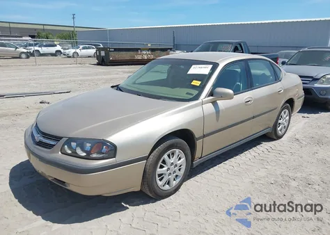 2005 Chevrolet Impala Base из США, поврежденный, VIN 2G1WF52E359179896